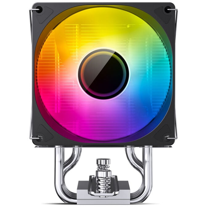 Jonsbo CR-1400 V2 CPU cooler, RGB - 92mm, black image number 2