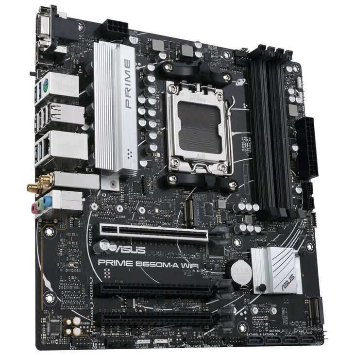 ASUS Prime B650M-A WiFi, AMD B650 Mainboard - Sockel AM5, DDR5 image number 0