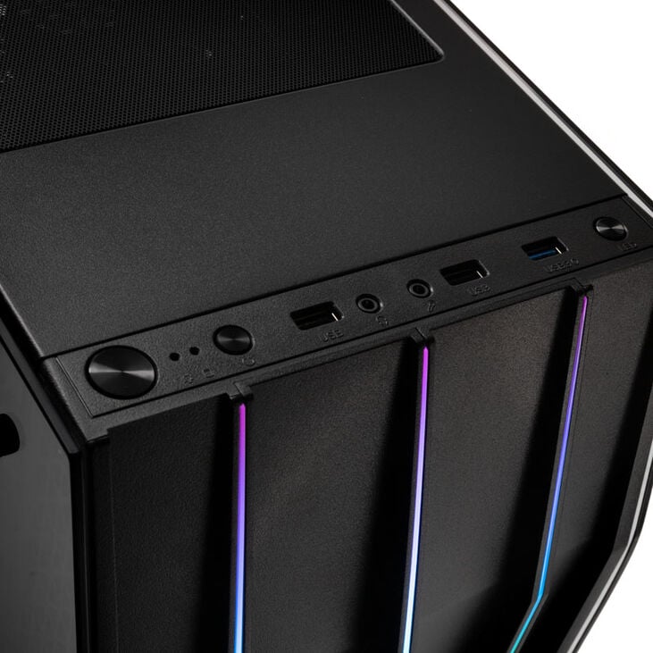 Aerocool Klaw G-BK-v1 RGB Midi-Tower - schwarz Window image number 4