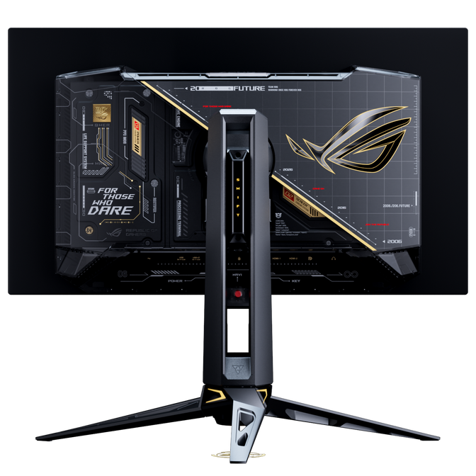 ASUS ROG Swift OLED PG27AQWP-G Edition 20, 27-inch WQHD Gaming Monitor, 720Hz, WOLED, G-SYNC Compatible image number 3