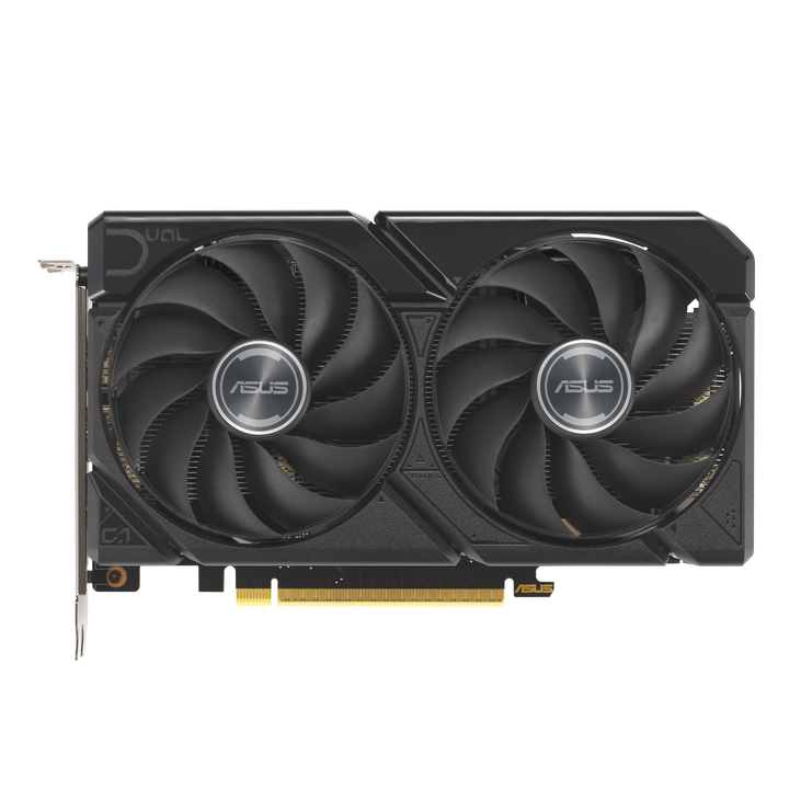 ASUS Dual Radeon RX 9060 XT Graphics Card, 8192 MB GDDR6 image number 1