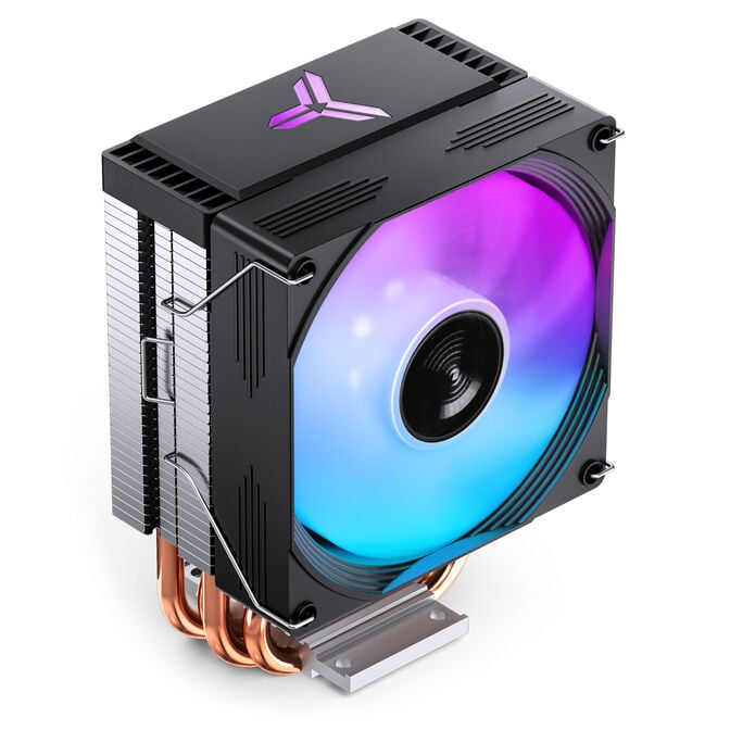 Jonsbo CR-1300 EVO CPU-K&uuml;hler, 90 mm - schwarz, RGB image number 0