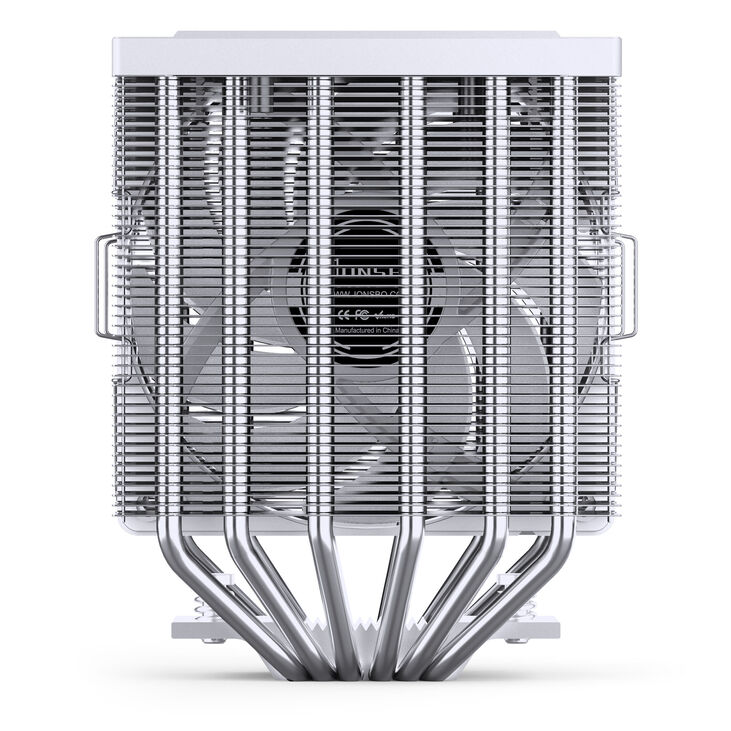 Jonsbo CR-3000E CPU cooler, dual tower, ARGB, 260W TDP - white, 120mm image number 8
