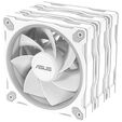 ASUS Prime MR120 ARGB Fan, PWM, Reverse - 120mm, white, pack of 3 image number null