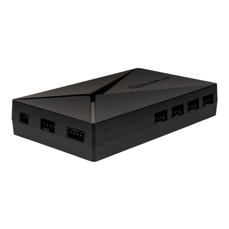 SilverStone SST-LSB02-E - ARGB LED Hub, Controller - schwarz image number 2