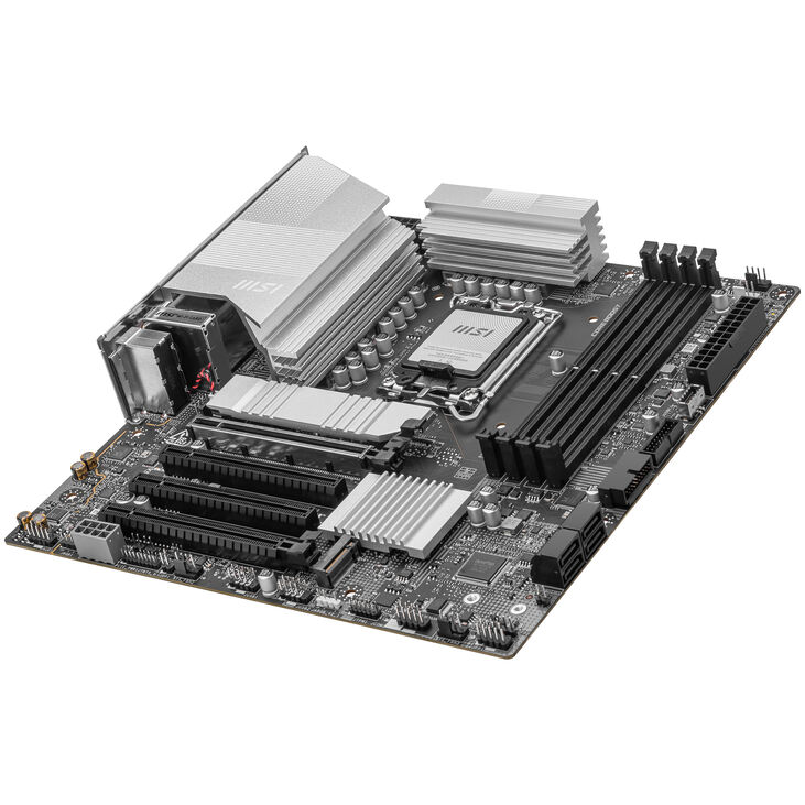 MSI PRO B860M-A WiFi Mainboard, Sockel LGA 1851, Intel B860, mATX, DDR5 image number 4