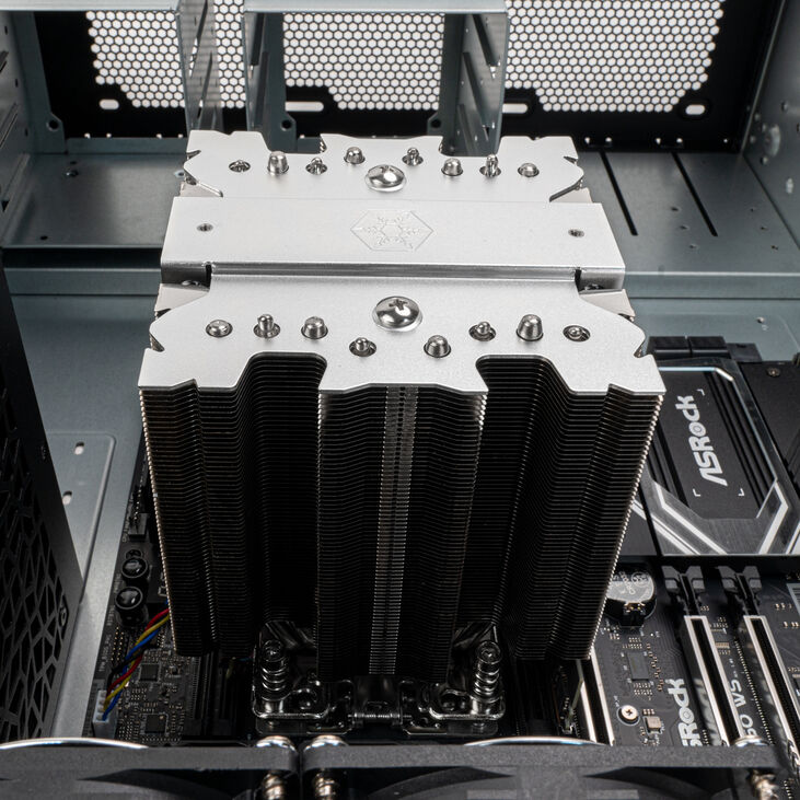 SilverStone SST-XED120S-WS CPU-Kühler, LGA 4677, 4U-Formfaktor - silber image number 10