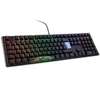 Ducky One 3 Classic Black/White Gaming Tastatur, RGB LED - MX-Red