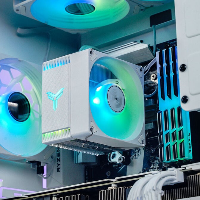 Jonsbo CR-1400 EVO ARGB CPU-K&uuml;hler - wei&szlig; image number 8