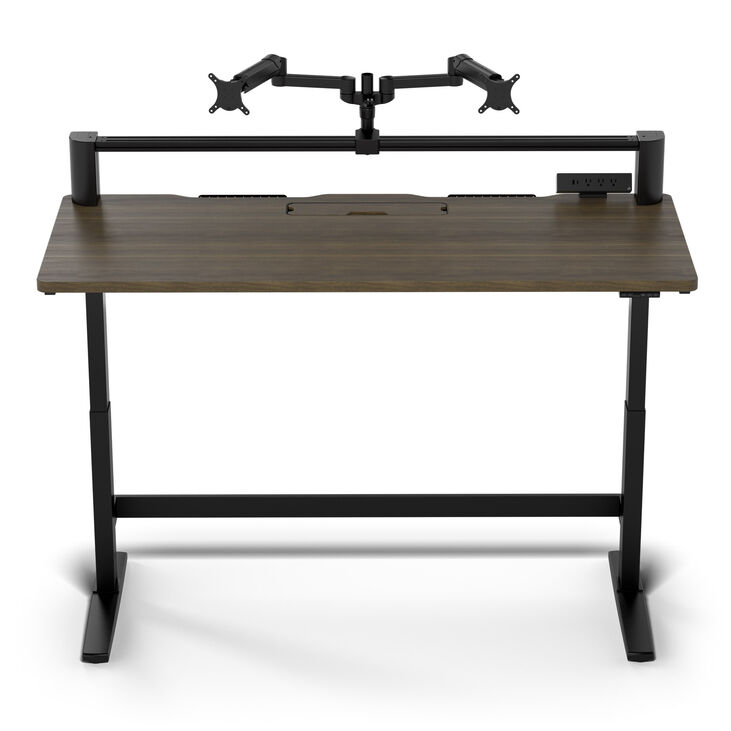 Corsair Platform:6 Elevate Gaming Tisch (Holz, Dark Walnut Stain) image number 5