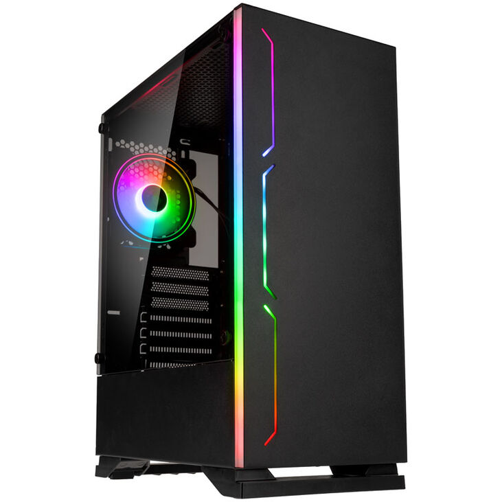 Kolink Inspire K11 ARGB Midi-Tower, Tempered Glass - schwarz image number 0