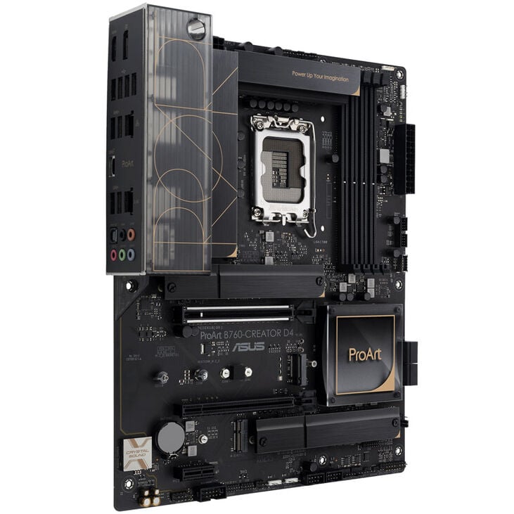 ASUS ProArt B760-Creator D4, Intel B760 Mainboard - Sockel 1700, DDR4 image number 9