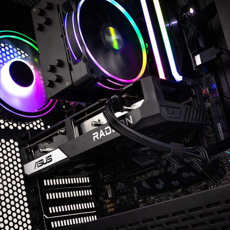 Gaming PC AMD Deimos OBS, AMD Ryzen 5 5600X, AMD Radeon RX 6600 - Pre-built PC image number 5