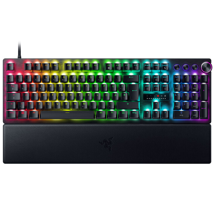 Razer Huntsman V3 Pro keyboard Gaming USB QWERTZ German Black image number 1