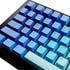Glorious GPBT Gradient Keycaps, ANSI Layout (US), PBT, Dye-Sub - Ocean image number null