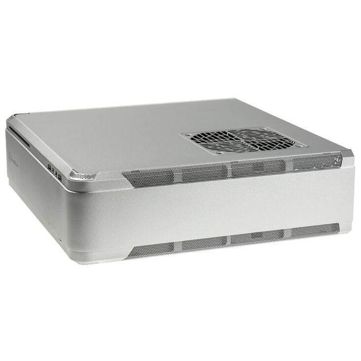 SilverStone SST-FTZ01S Fortress Mini-ITX case - silver image number 8