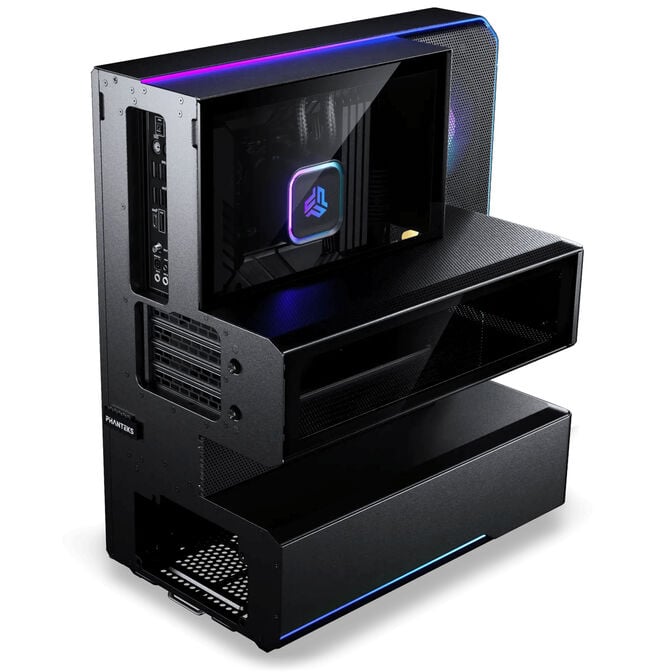 PHANTEKS EX5 Plus Midi Tower, ATX, inc. S25 360 ARGB All-in-One Liquid Cooler - Black image number 4