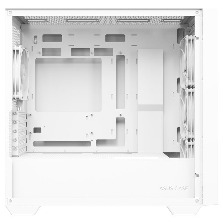 ASUS A21 PLUS PC-Gehäuse, Mini-Tower, Micro-ATX, RGB, Tempered Glass - weiß image number 8