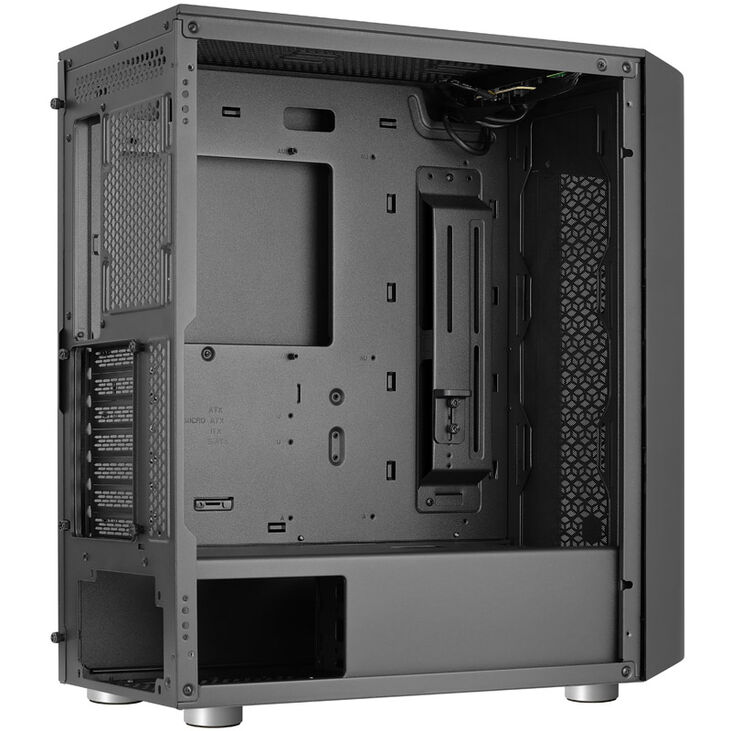 Aerocool Interstellar-G-BK-v1 Midi-Tower - schwarz image number 4