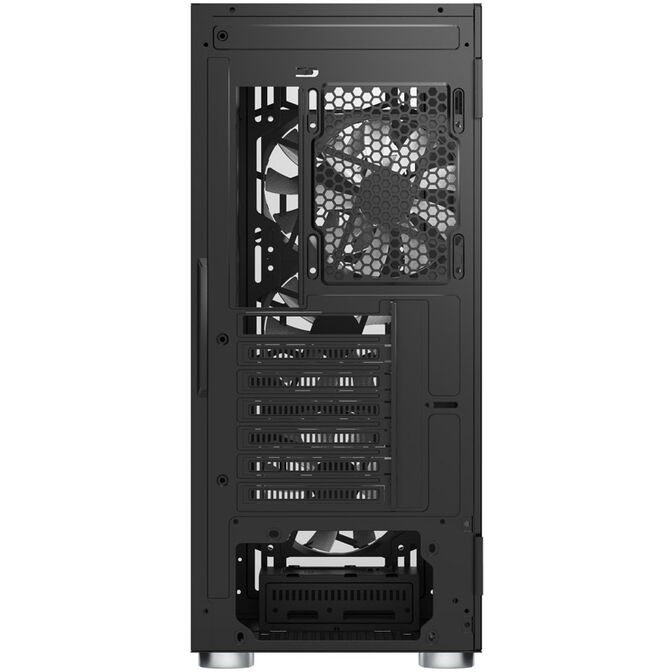 Montech X3 Mesh Mid Tower, RGB, Tempered Glass - Black image number 5
