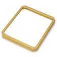 EK Water Blocks EK-Quantum Magnitude Accent Rahmen, sTRX4 - Gold image number null