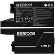Lian Li EDGE GOLD 1200 80 PLUS Gold Netzteil, PCIe 5.1, ATX 3.1 - 1.200 Watt, schwarz, inkl. USB-Hub image number null
