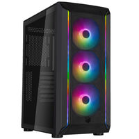 SilverStone Fara 511Z Midi-Tower, Tempered Glass - schwarz