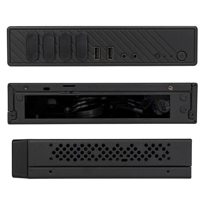 Akasa Cypher SPX Thin Mini-ITX Geh&auml;use, OEM - schwarz image number 3