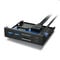 Graugear Multi Frontblende mit USB Hub + Kartenleser