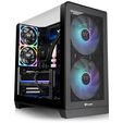 Thermaltake View 390 Air PC Case, Mid Tower, ATX, ARGB, Tempered Glass - Black image number null