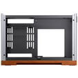 Jonsbo T9 PC-Geh&auml;use, Mini-Geh&auml;use, ITX, PCIe 5.0 Riserkabel - silber image number null