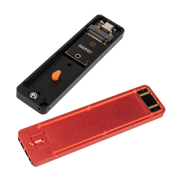 Akasa Vegas SSD Mate, M.2 SATA/NVMe SSD to USB3.2 Gen2 image number 1