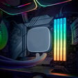 KLEVV CRAS V RGB DDR5-7200 RAM, CL34, XMP 3.0 & EXPO - 32 GB Dual-Kit, wei&szlig; image number null