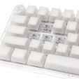 Ducky One 3 Aura White SF Gaming Tastatur, RGB LED - MX-Speed-Silver (US) image number null
