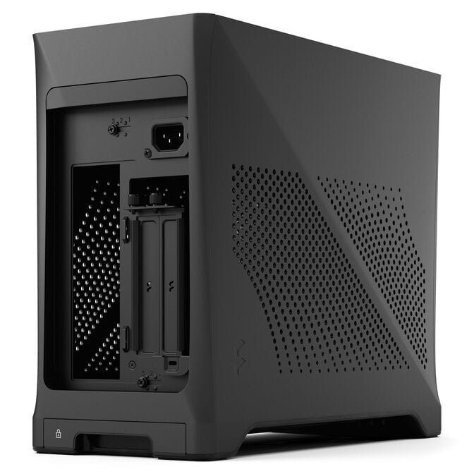 Fractal Design Era 2 Mini-ITX Case, Walnut Wood Panel &ndash; Grey image number 7