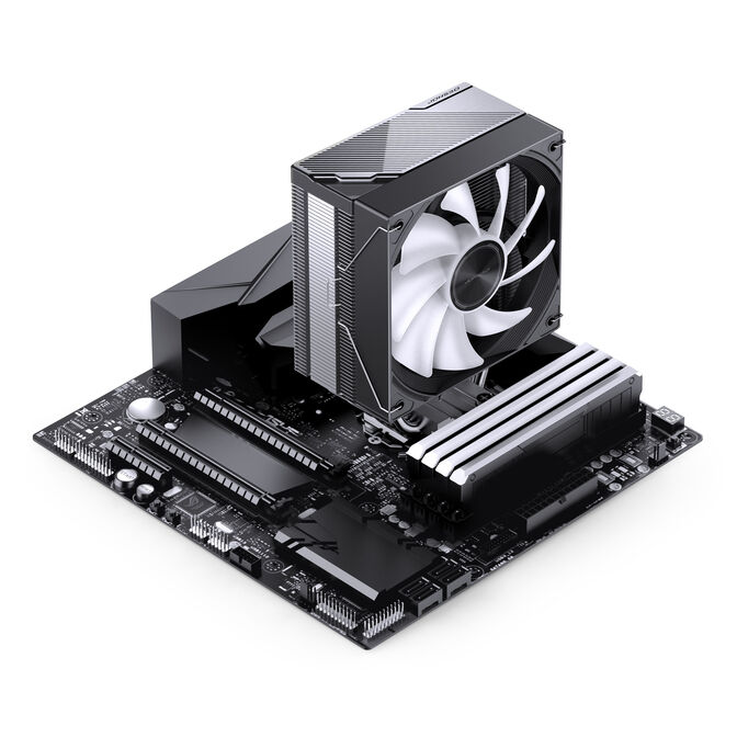 Jonsbo CA40 CPU Cooler PWM, RGB - black image number 13