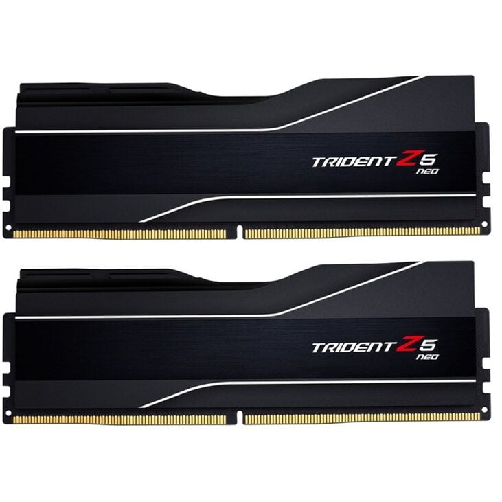 G.Skill Trident Z5 NEO DDR5-6000 RAM, CL30, EXPO - 64 GB Dual Kit, Black image number 1