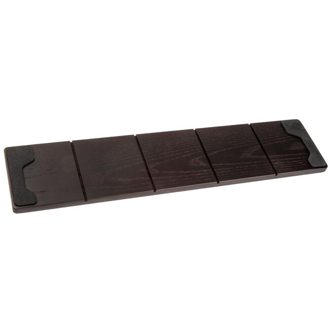 Glorious Keyboard Wrist Rest, Full Size, Wood - Black Brown image number 2