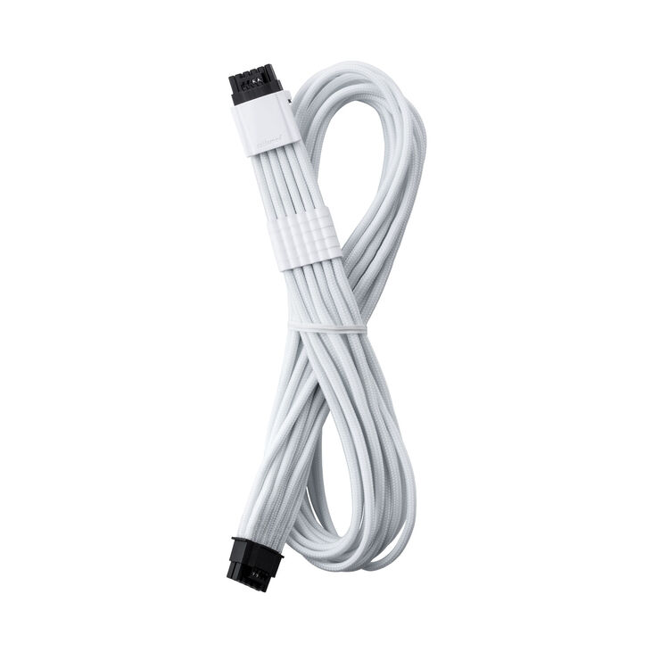 CableMod Universal Pro ModMesh 16-Pin to 16-Pin Cable, Sleeved, StealthSense - white, 60 cm image number 0