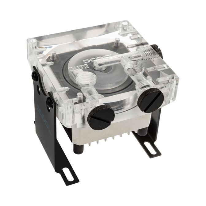 Alphacool Laing DDC310 Pumpe, Complete Edition mit Eisdecke-Top - silber/Acryl image number 0
