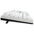 Ducky One 2 White Edition PBT Gaming Keyboard, MX-Blue, white LED - white image number null