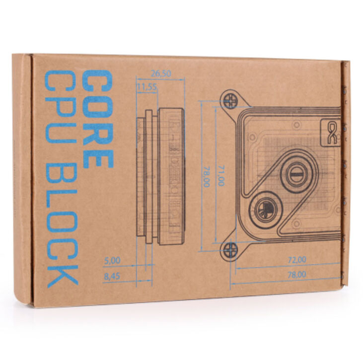 Alphacool Core 1 CPU-Kühler - Silber image number 6