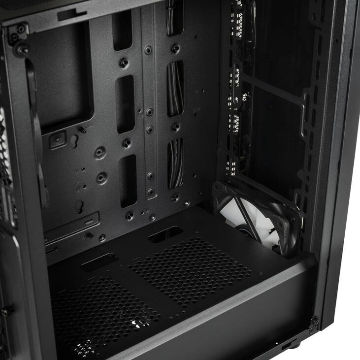 SilverStone Fara B1 Midi-Tower, ARGB, Tempered Glass - schwarz image number 7