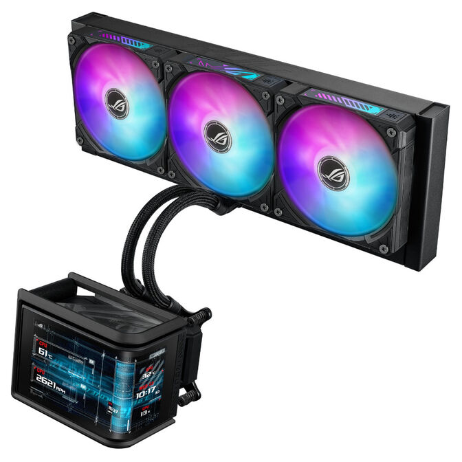 ASUS ROG Ryuo IV SLC 360 ARGB AiO Wasserk&uuml;hlung - 360mm, schwarz image number 3