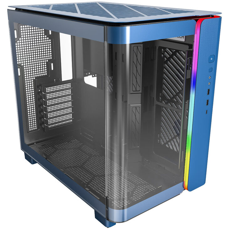 Montech KING 95 Mid Tower, Tempered Glass, ARGB - Berlin Blue image number 1