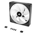Corsair iCUE LINK QX140 RGB Series, PWM L&uuml;fter - 140mm, schwarz image number null