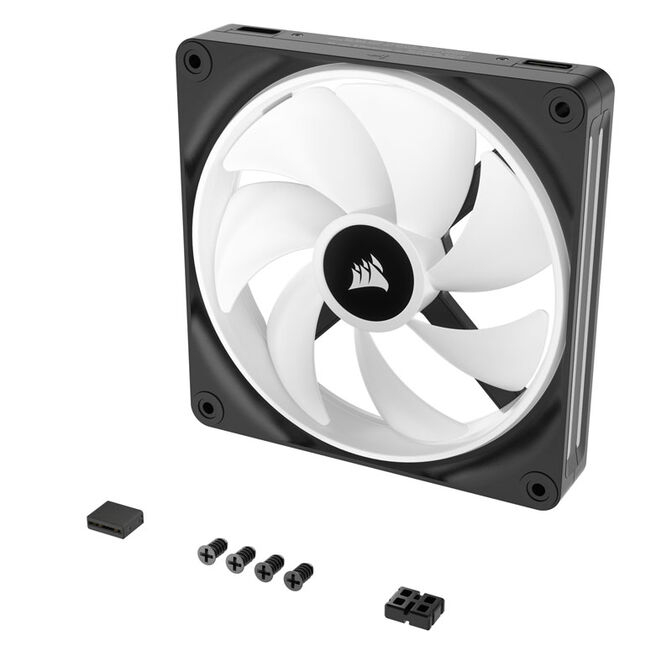 Corsair iCUE LINK QX140 RGB Series, PWM L&uuml;fter - 140mm, schwarz image number 9