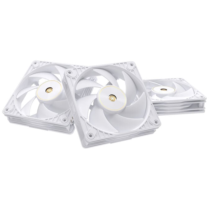 ASUS ProArt PF120 PWM Geh&auml;usel&uuml;fter, 3.000 U/min, 28 mm - 3er-Pack, wei&szlig; image number 1