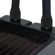 Alphacool TPV Metal 12.7/7.6mm Screw-in Fitting G1/4, 6-Pack - Black image number null