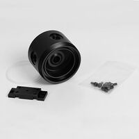 Barrow D5 Pump Housing, Aluminium - black